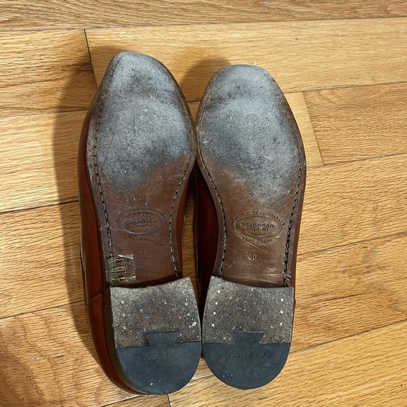 Scarosso Brown Cognac Loafers 40 US 10 - Picture 4 of 7